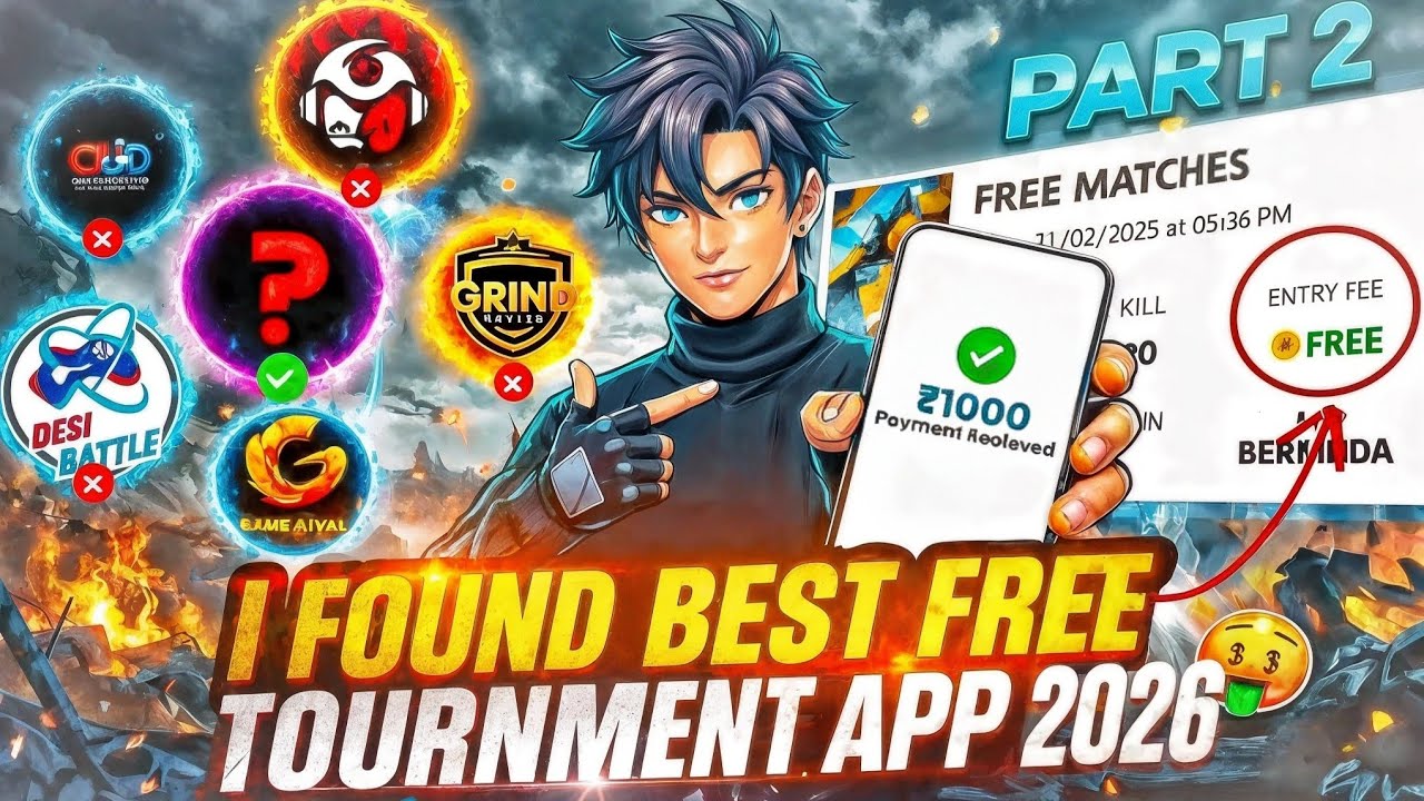 Free Entry & Big Prize! 🎁 Best Tournament App 2026 | 100% Real & Trusted