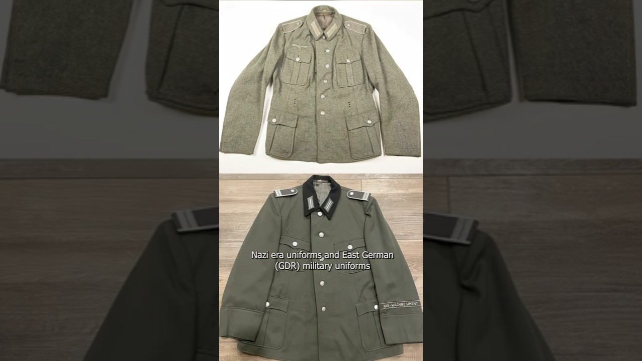 Why Nazi and East German Uniforms Looked SO SIMILAR