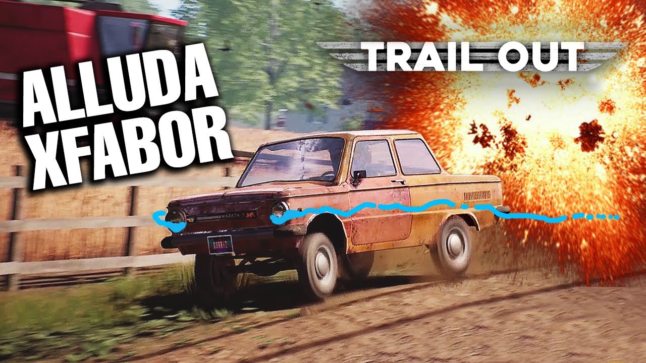 TRAIL OUT es TAN SALVAJE como FLATOUT 2 y WRECKFEST...ALELUYA | PRIMEROS 20 MINUTOS