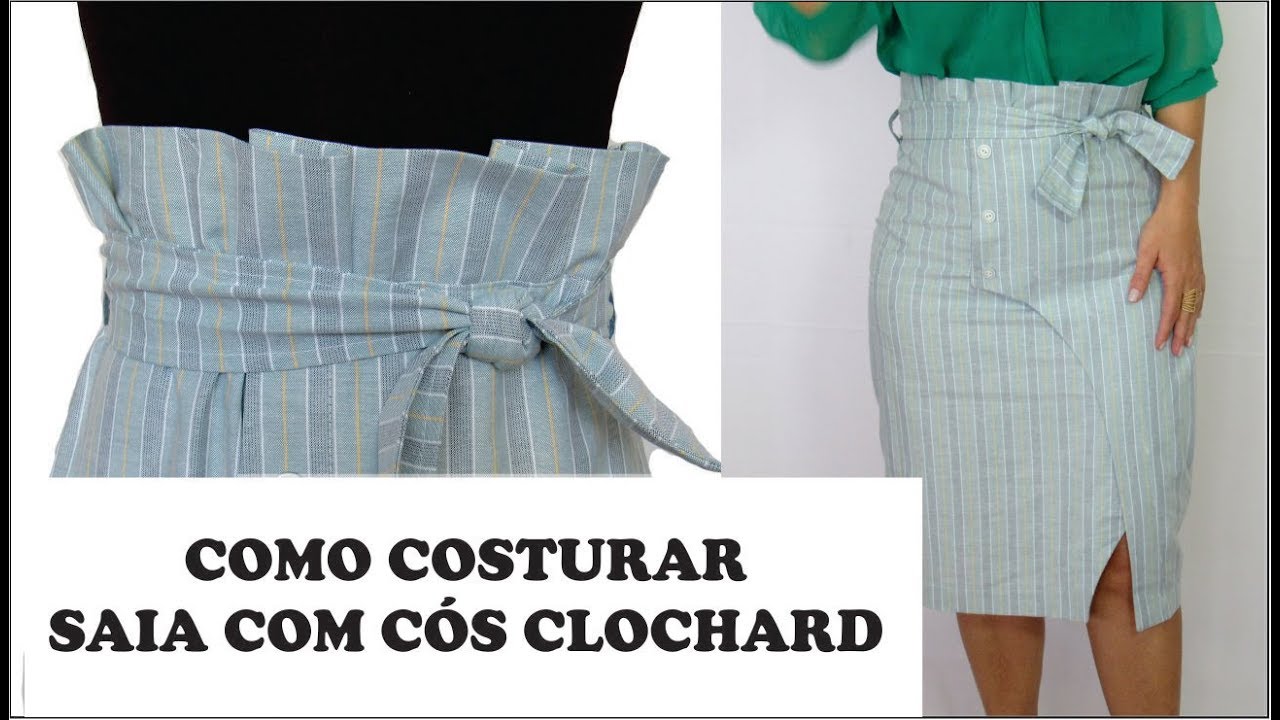 SAIA CLOCHARD - COMO COSTURAR com CÉLIA ÁVILA
