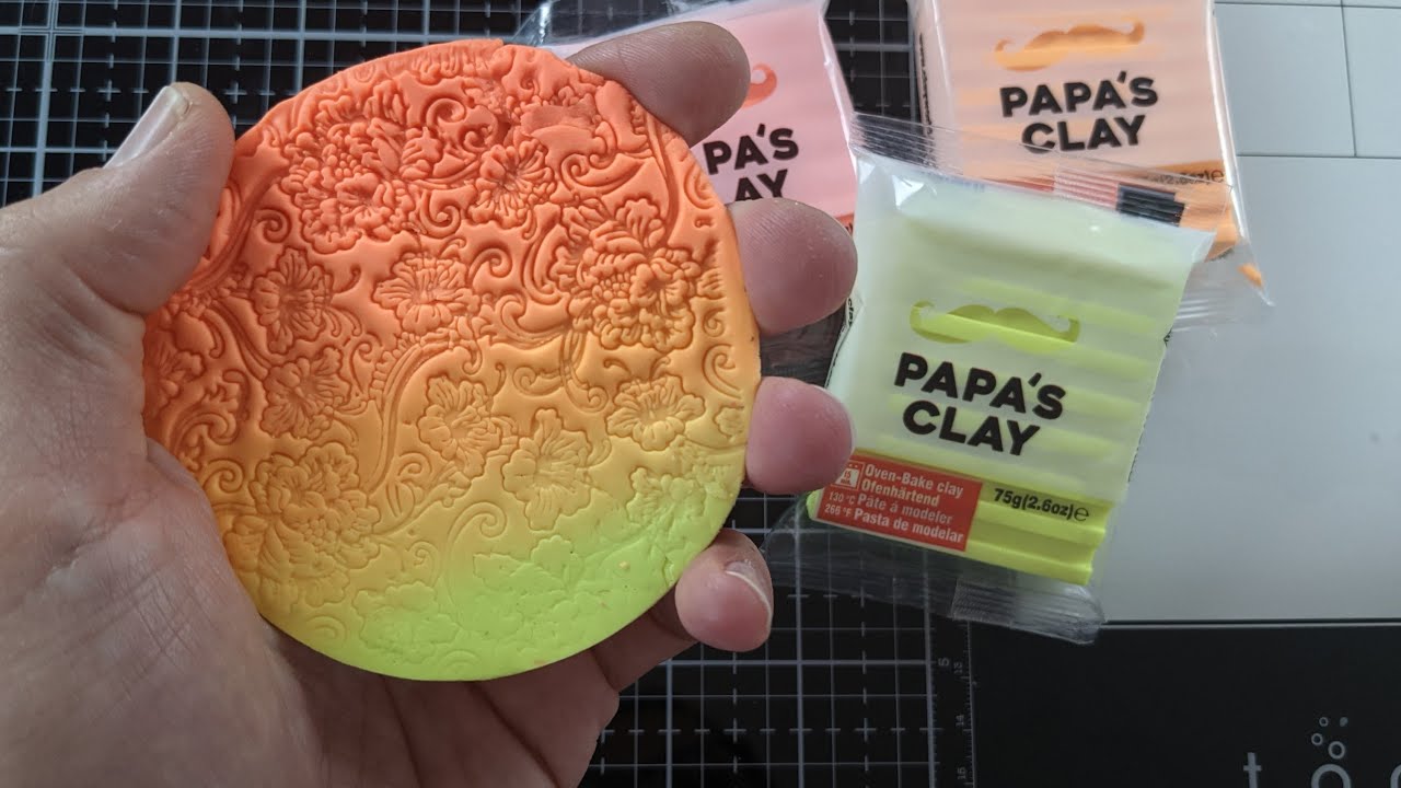 How to Make a Color Blend Gradient with Clay