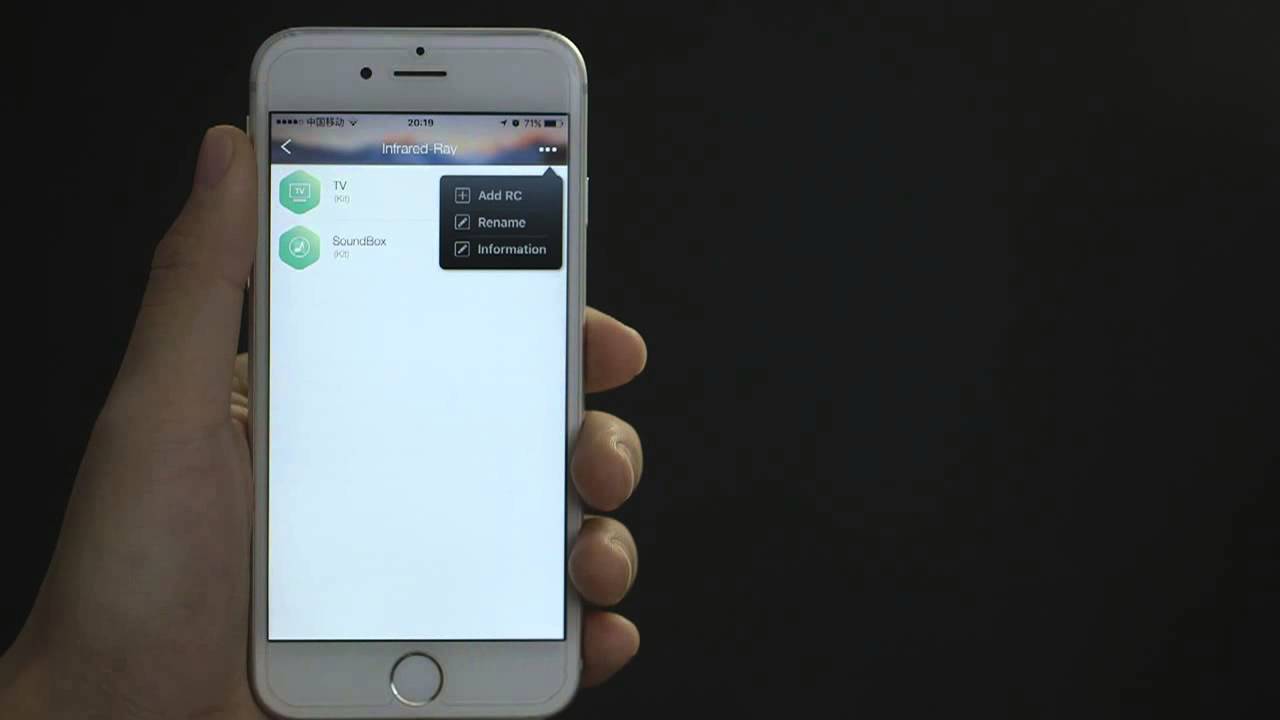 K Kit app preview_Infrared Remote Control & Radio Frequency Remote Control