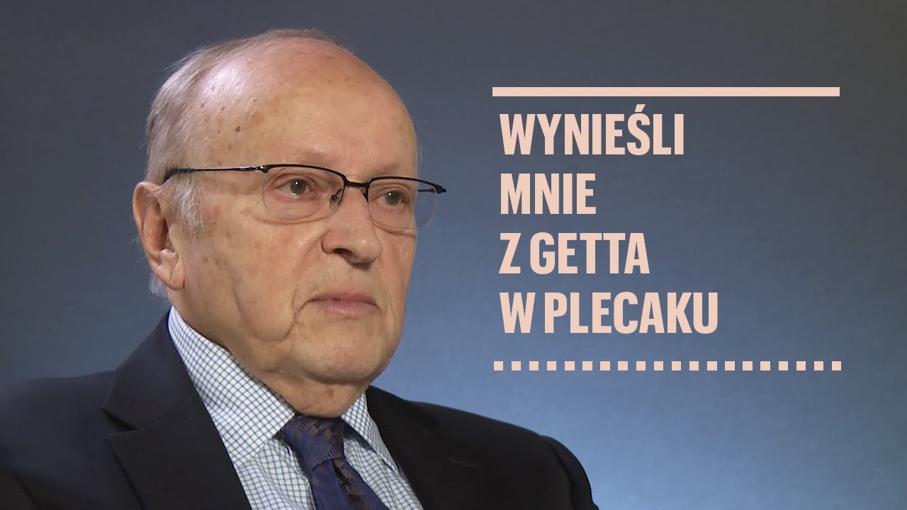 Wynieśli mnie z getta w plecaku | Edward Malinowski