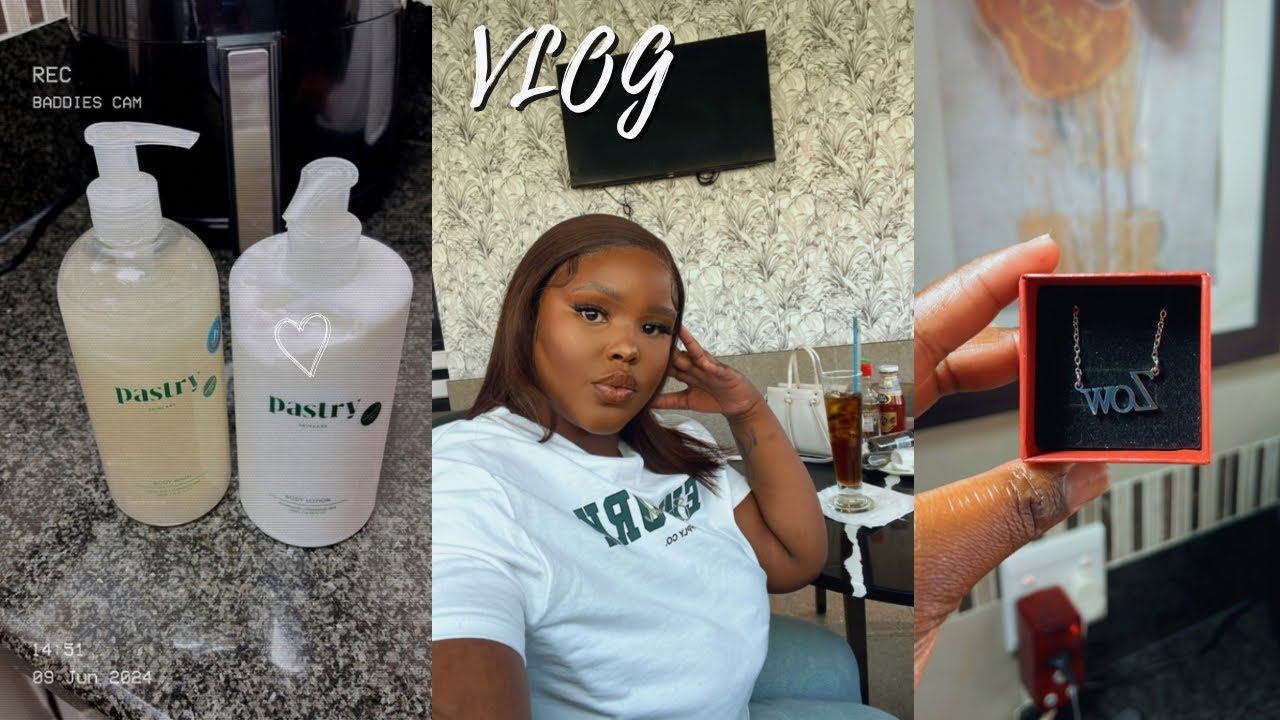 #vlog | let’s go for breakfast |new skincare| pastry😍| chain with my name 😍🥺 #southafricanyoutuber
