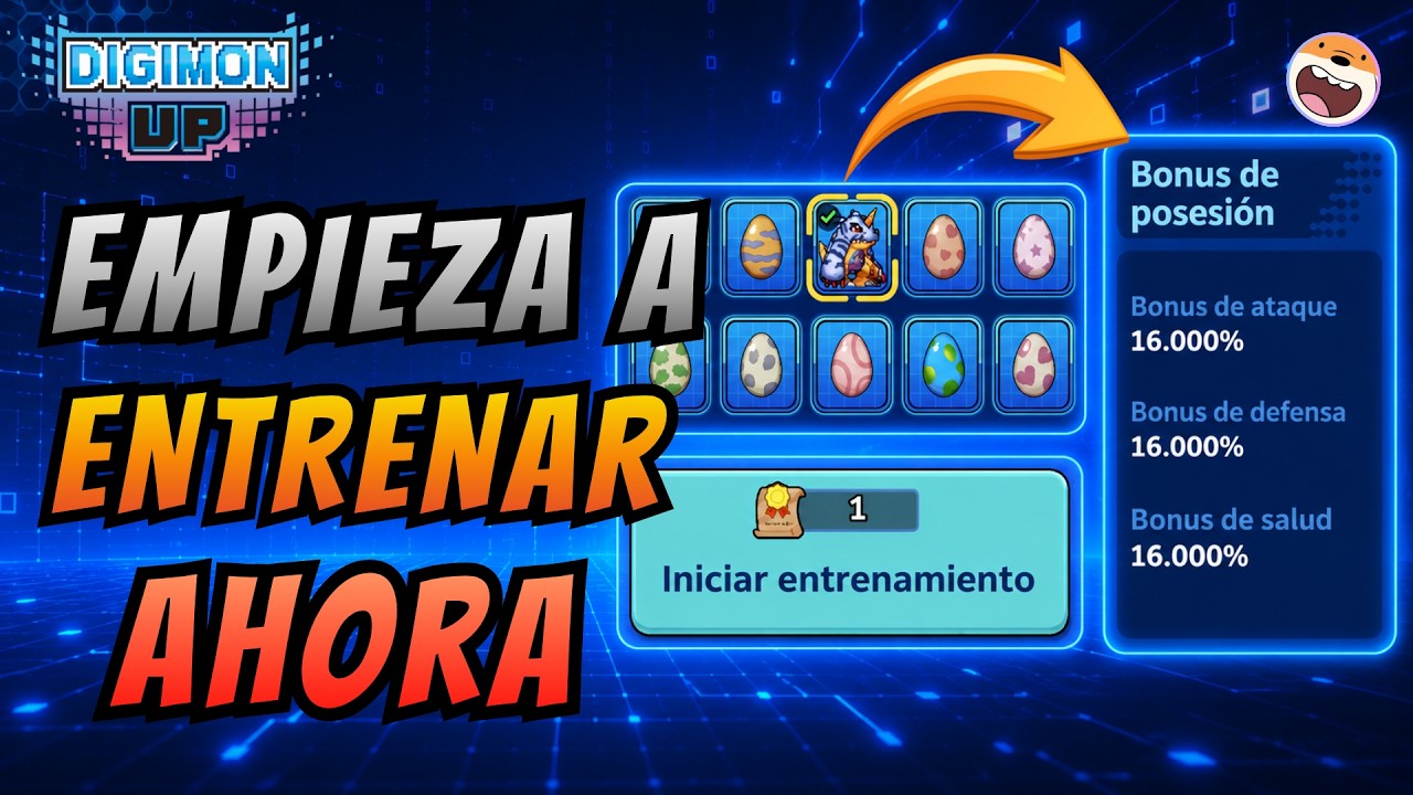 💪 DIGIMON UP: Empieza a entrenar ahora | BONUS DE POSESI&Oacute;N