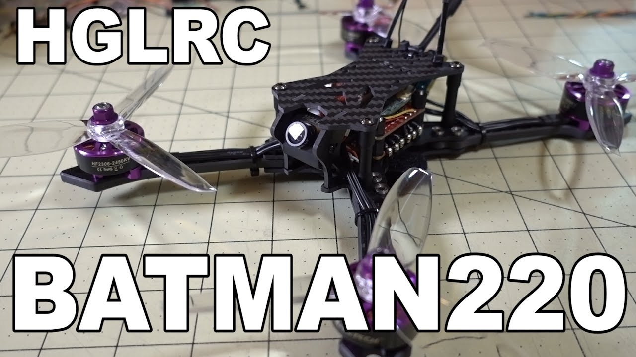 HGLRC Batman220 5-inch Racing Drone Review 👍