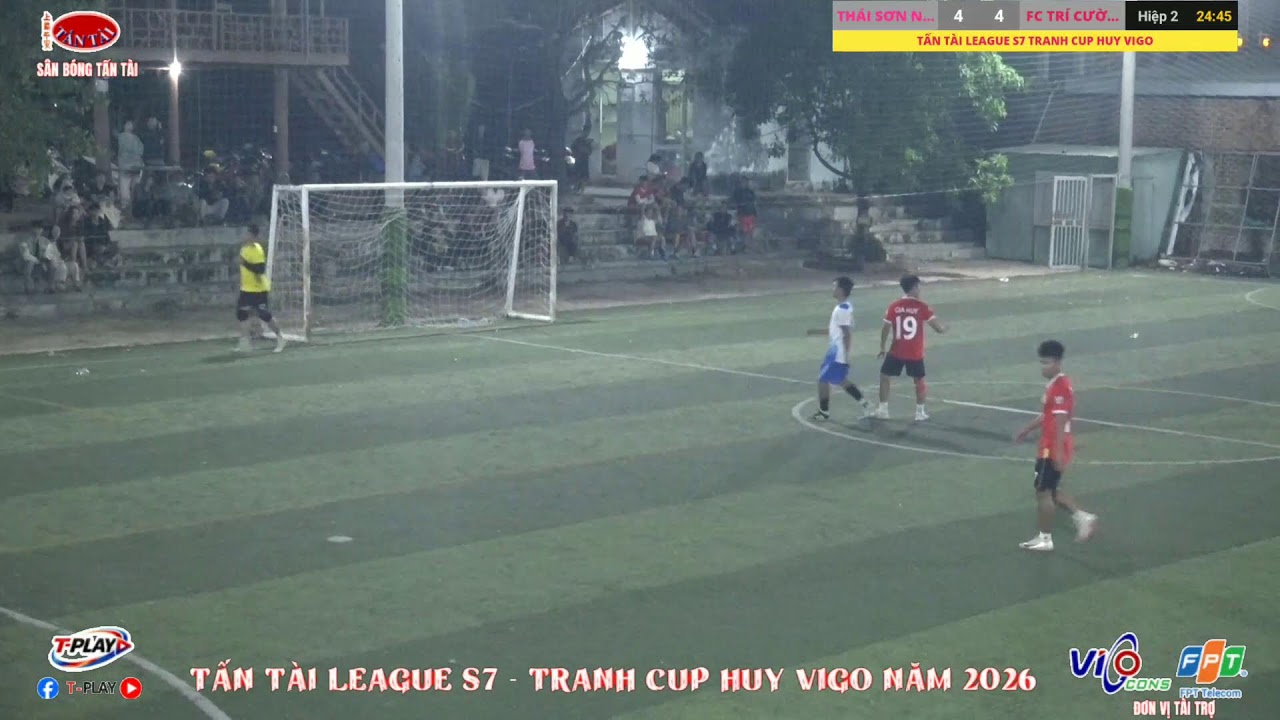 🔴 TRỰC TIẾP | TẤN TÀI LEAGUE S7 – TRANH CÚP HUY VIGO 2026 ⚽🔥 FC TRÍ CƯỜNG 🆚 THÁI SƠN NAM