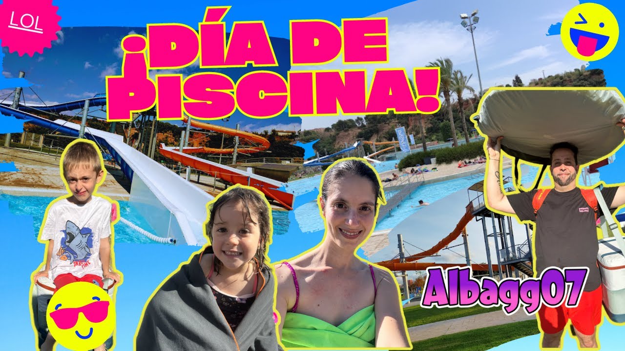 Día de piscina 💦 💦 💦  con Leo y Alma 🩳 👙