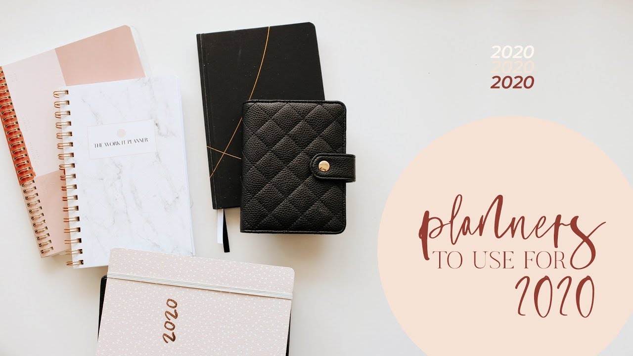 Planners To Use For 2020! (Customizable, Undated, Affordable)