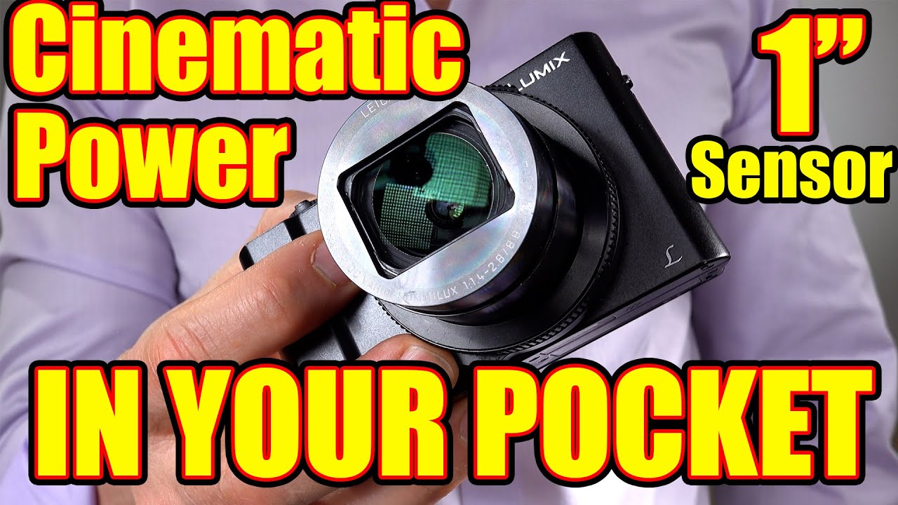 1 inch sensor Cinematic compact Superzoom bridge pocket cameras camcorders for video and photography