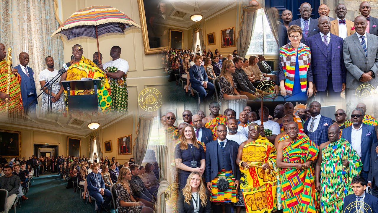 OTUMFUO DELIVERS AN AWESOME KEYNOTE ADDRESS AT THE ST. ANDREWS AFRICAN SUMMIT  SAASUM, UK.