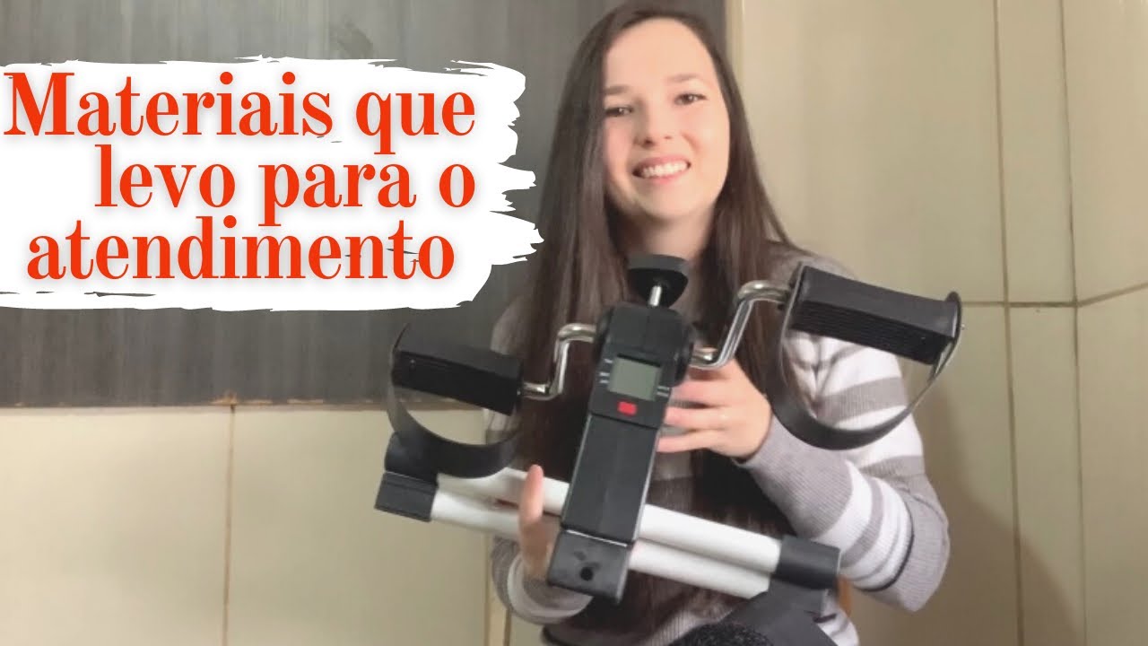 Materiais que levo para o atendimento domiciliar | Fisioterapia Fácil