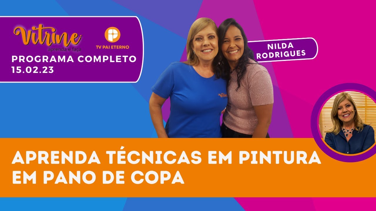 Claudia Pacheco recebe Nilda Rodrigues no Vitrine Aprenda e Fa&ccedil;a