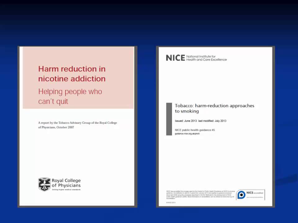 Linda Bauld - Tobacco harm reduction and e-cigarettes: A UK and European perspective