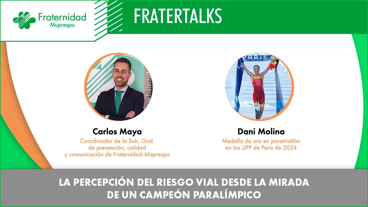 Fratertalks 44: La percepci&oacute;n del riesgo vial desde la mirada de un campe&oacute;n paral&iacute;mpico