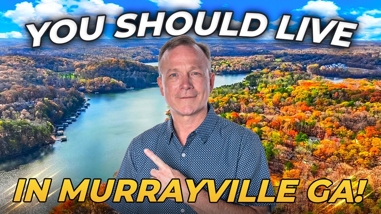 Murrayville GA Map Tour: What Living Here Looks Like VS Gainesville GA | Living In North Georgia USA