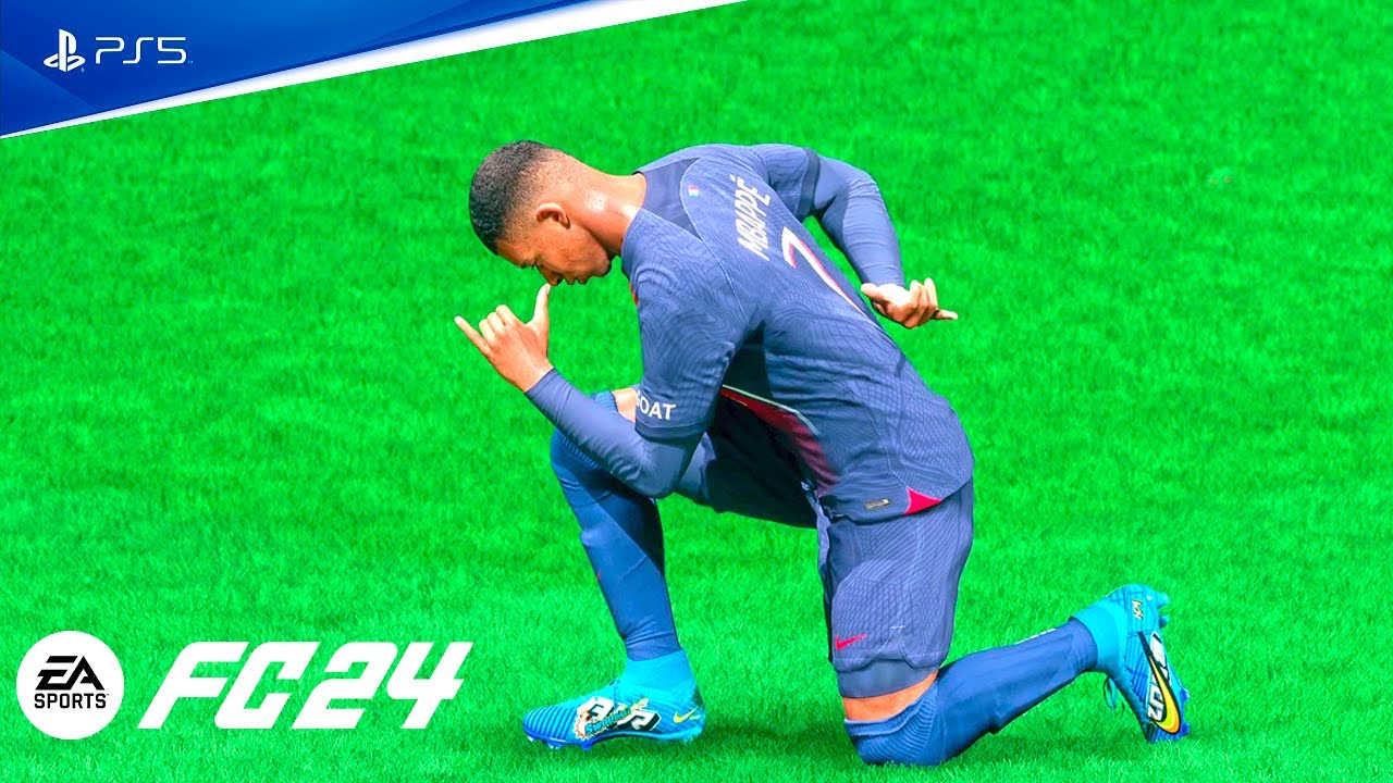 FC 24 Псж Марсель Лига 1 23/24 [PS5 Slim] Полный Матча