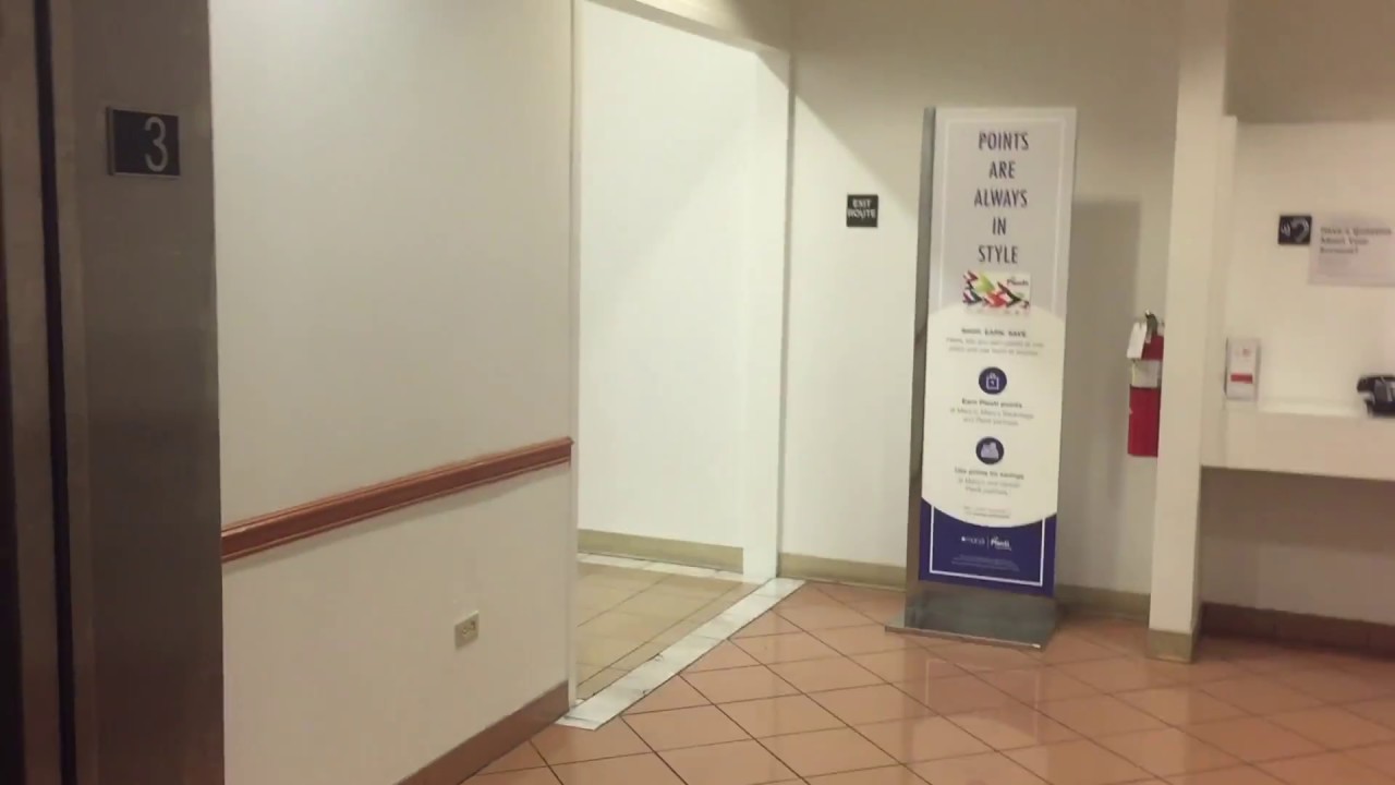 1997 Schindler 300A MT Hydraulic Elevator @ Macy's, Northridge, CA