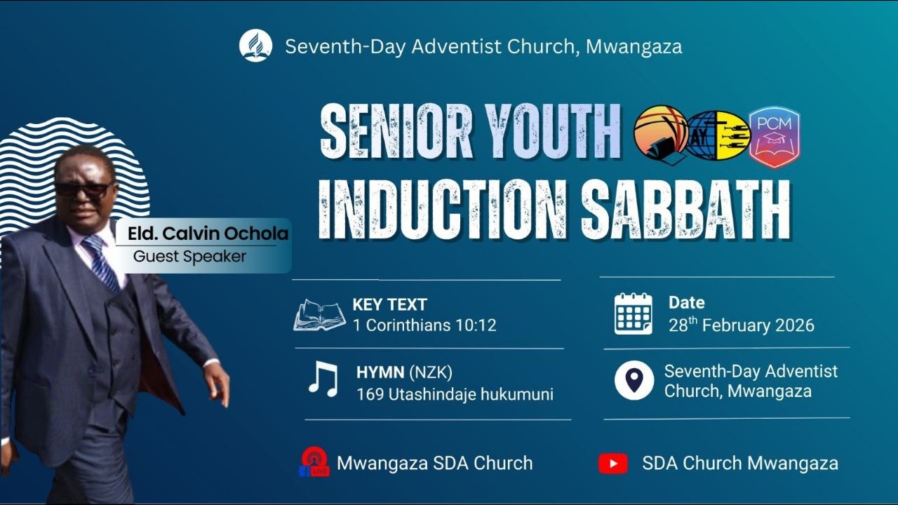 SENIOR YOUTHS INDUCTION SABBATH {Afternoon}