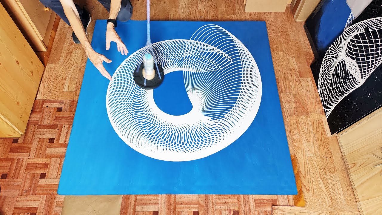 La pintura con Péndulo es genial / Pendulum Painting