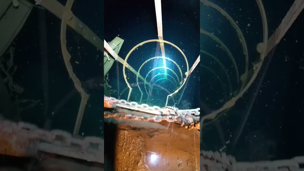 FLOODED LADDERS IN A MINE