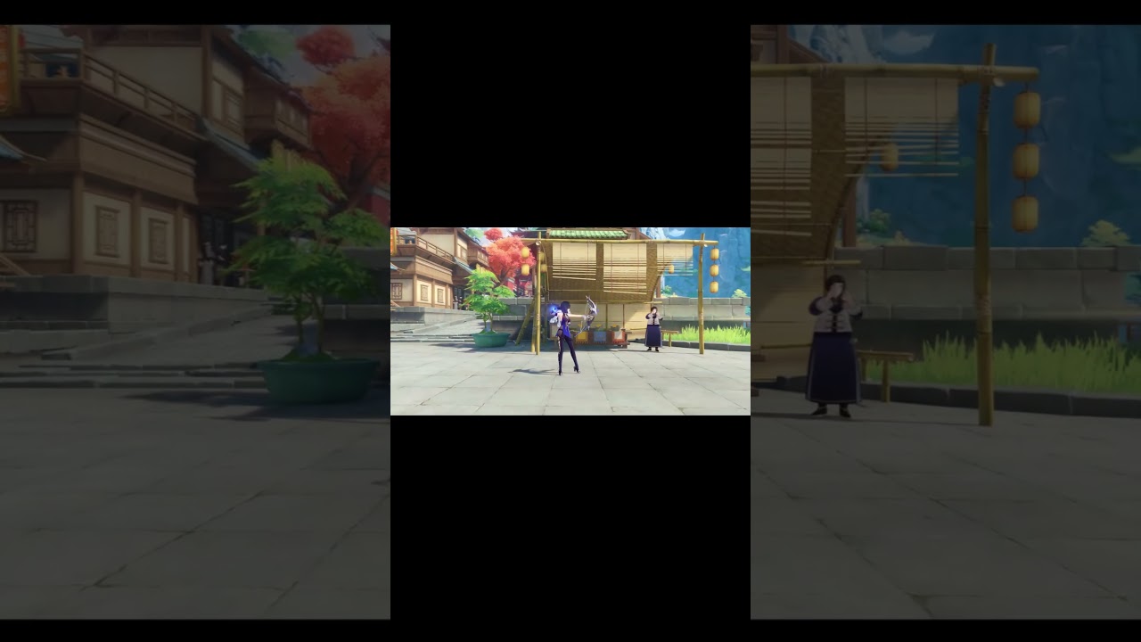 Smooth Hydro Transition Character Genshin Impact #genshinimpact #genshinimpactedit