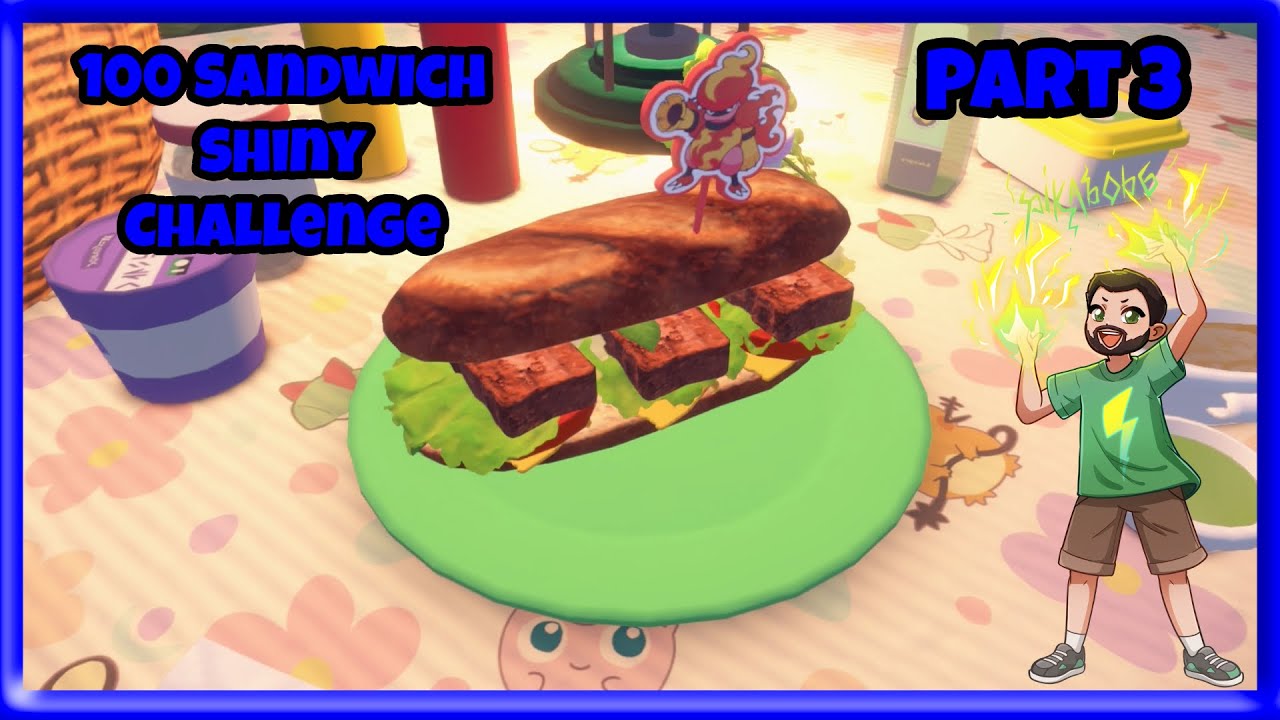 The Shiny Sandwich Challenge Reattempt Part 3! | Twitch Livestream