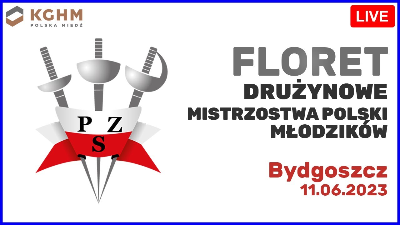 p.3-niebieska - Drużynowe Mistrzostwa Polski Młodzików we Florecie - Bydgoszcz 11.06.2023