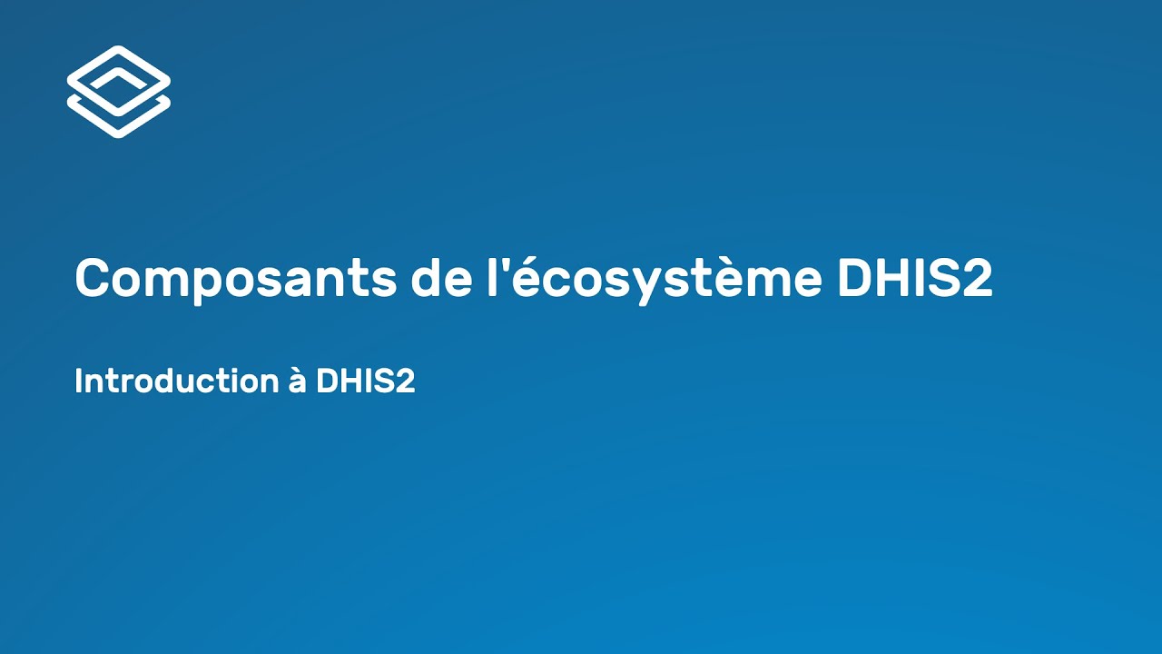 Introduction à DHIS2 - 3.2.3 Composants de l'écosystème DHIS2