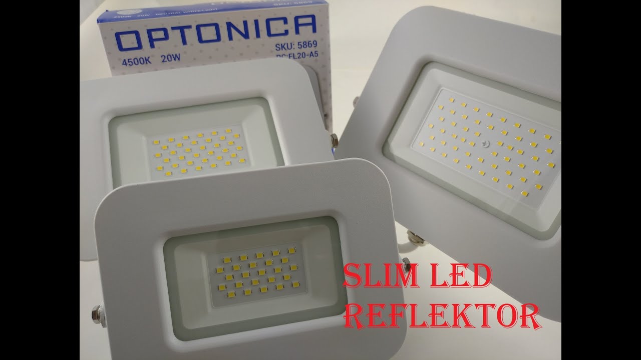 Olcsó fehér LED reflektor - Vajon jó is?