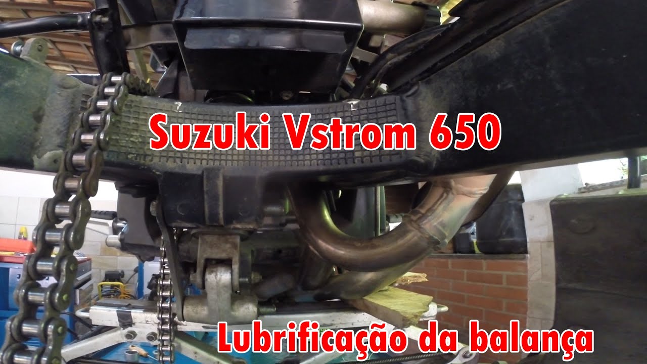 Vstrom 650 Lubrificação Balança
