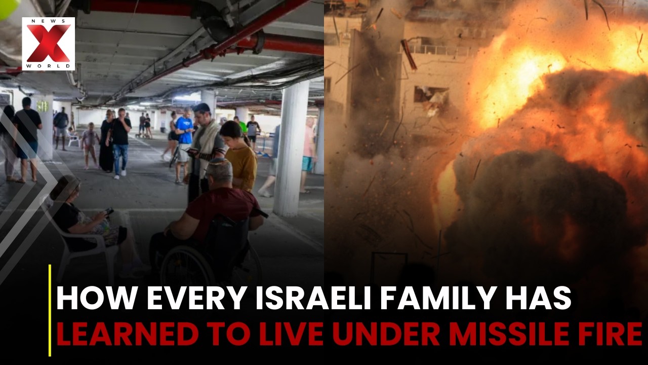 Миллионы людей спешат на автостоянки и в бункеры после того, как иранские ракеты уже четырнадцаты...