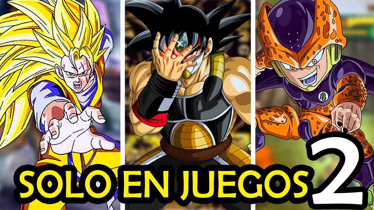 PERSONAJES DE DBZ EXCLUSIVOS DE VIDEOJUEGOS | Parte 2