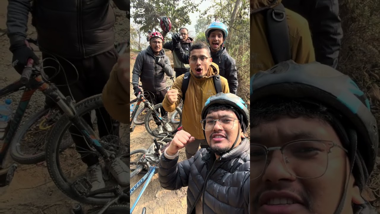 Derai pachi cycle ma ride gardai hamro sir haru saga derai ramailo bhaya hernu hola