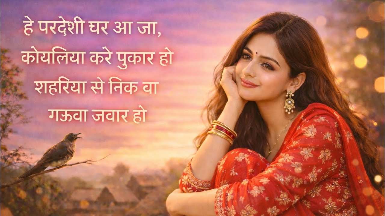 हे परदेशी घरआजा कोयलिया करे पुकार #viralvideo#shortvide#music#musicvideo#bhojpurisong#sonix_musical