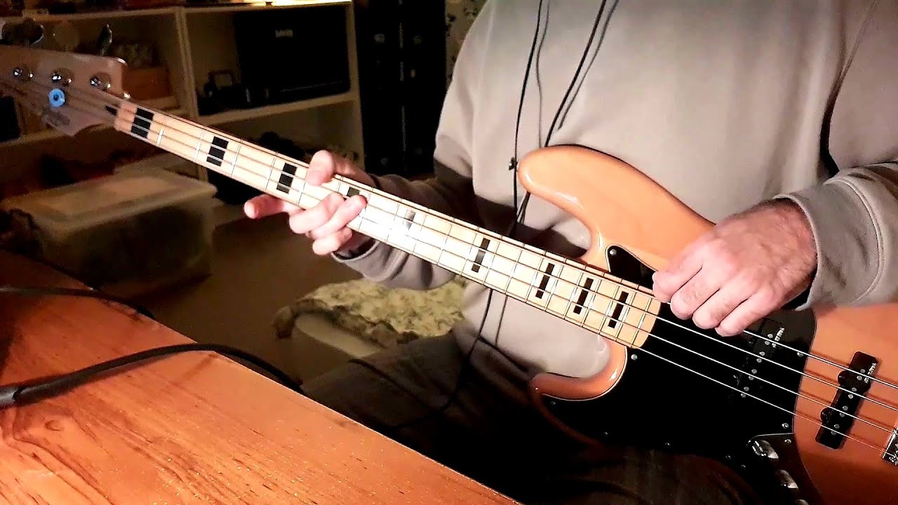 ZZ Top Just Got Paid Bass Cover