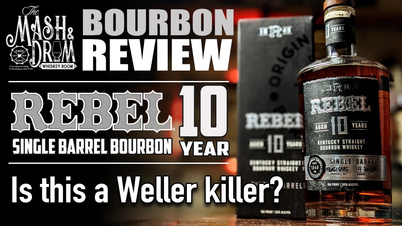 Rebel 10 Year Single Barrel Bourbon Review! Is this a Weller killer?