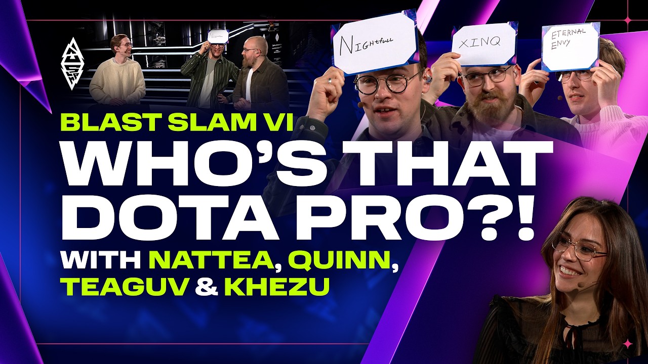 CELEBRITY HEADS: Dota 2 Pro Edition ☝️🤓 | BLAST Slam VI: Malta