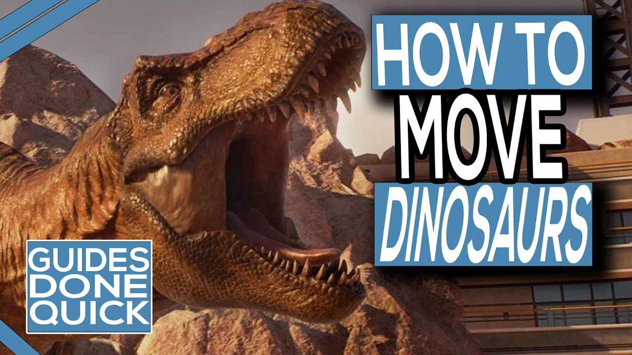 Как транспортировать и перемещать динозавров в игре Jurassic World Evolution 2