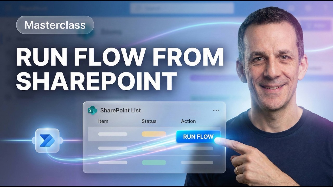 Автоматизируйте электронные письма SharePoint с помощью кнопки Power Automate и динамических влож...
