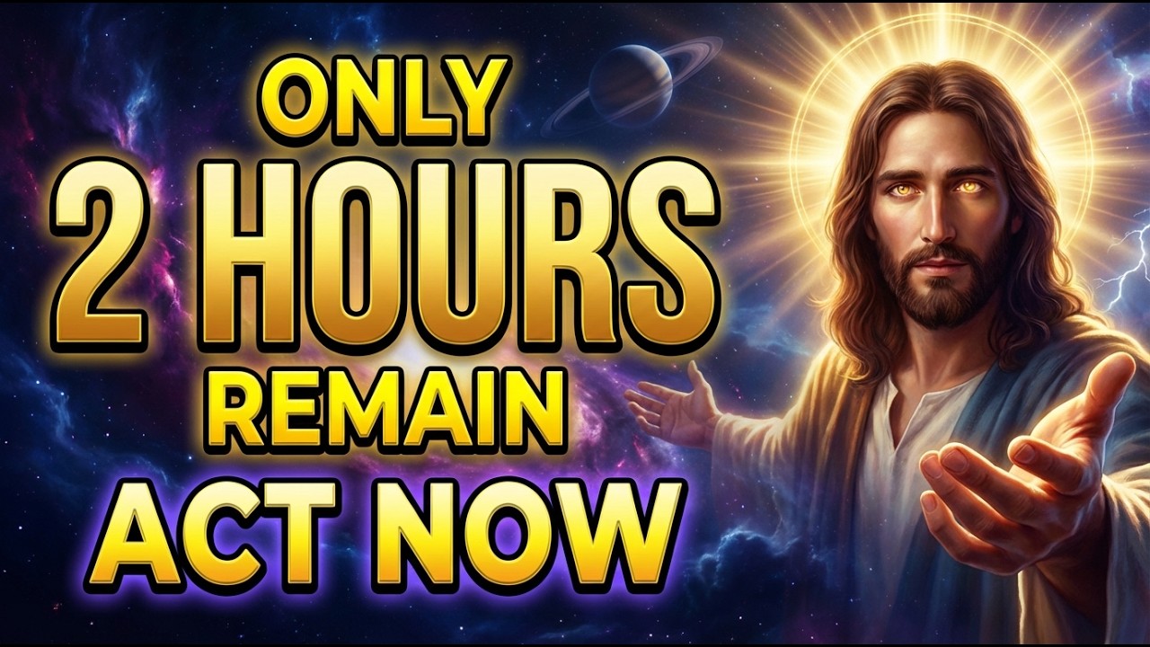 🛑 Послание Бога сегодня: ОСТАЛОСЬ ВСЕГО 2 ЧАСА &mdash; ДЕЙСТВУЙТЕ СЕЙЧАС | Послание Бога для вас | Бог ...