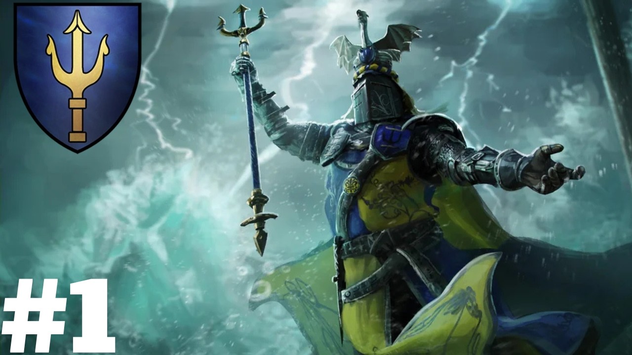 CRUZADA NA LUSTRIA! - #bretonnia - Alberic - #totalwarwarhammer3 #1