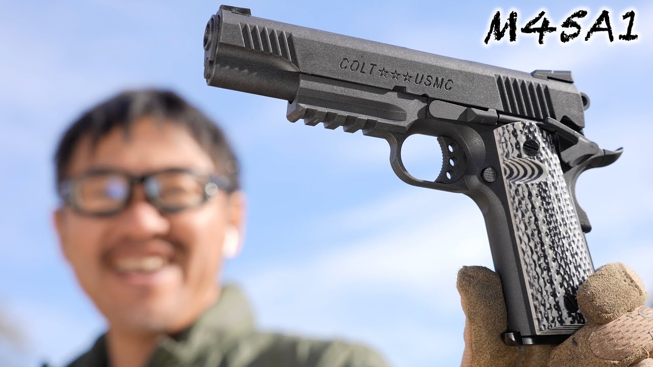 BM-45 CO2 ガスブロ BATON エアガンレビュー USMC M45A1 2021/12/7