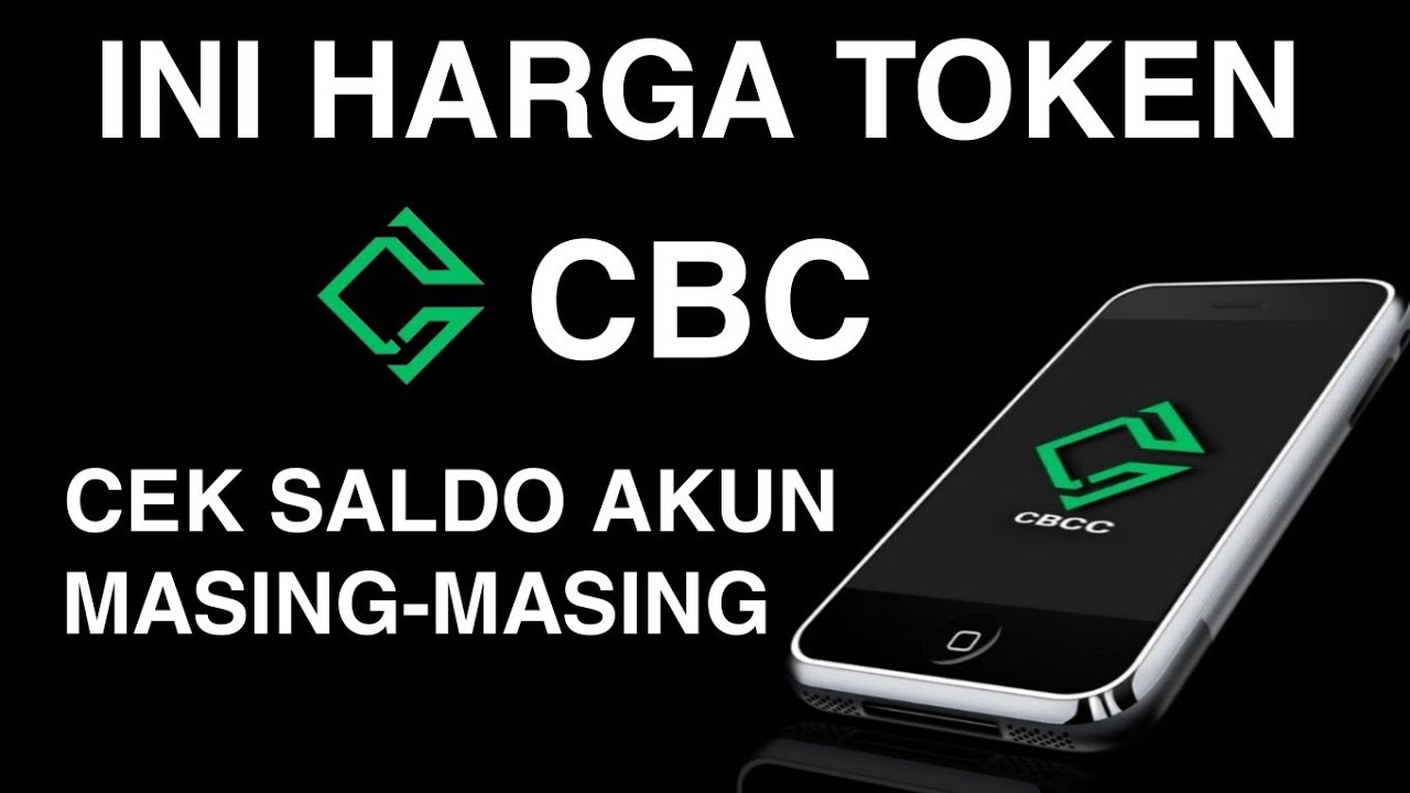 THIS IS THE PRICE OF CBC TOKENS, CHECK YOUR RESPECTIVE ACCOUNTS