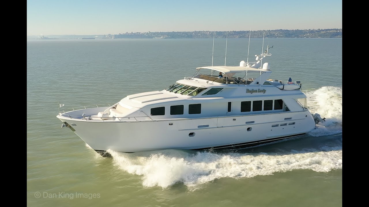 1998 Hatteras 84 raised Pilothouse Motor Yacht offered by Irwin Yacht Sales