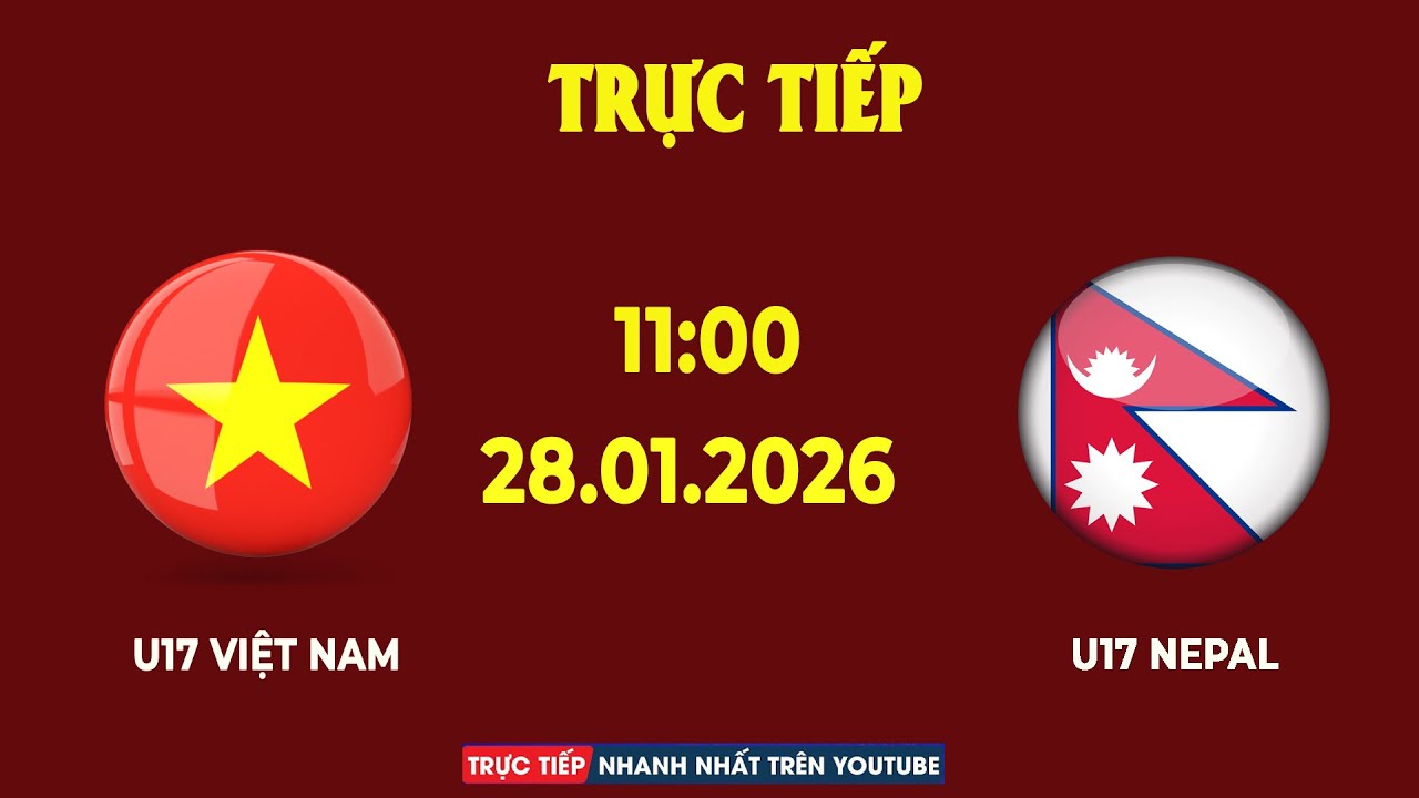 U17 VIỆT NAM vs U17 NEPAL | Siêu Đại Chiến Cân Não
