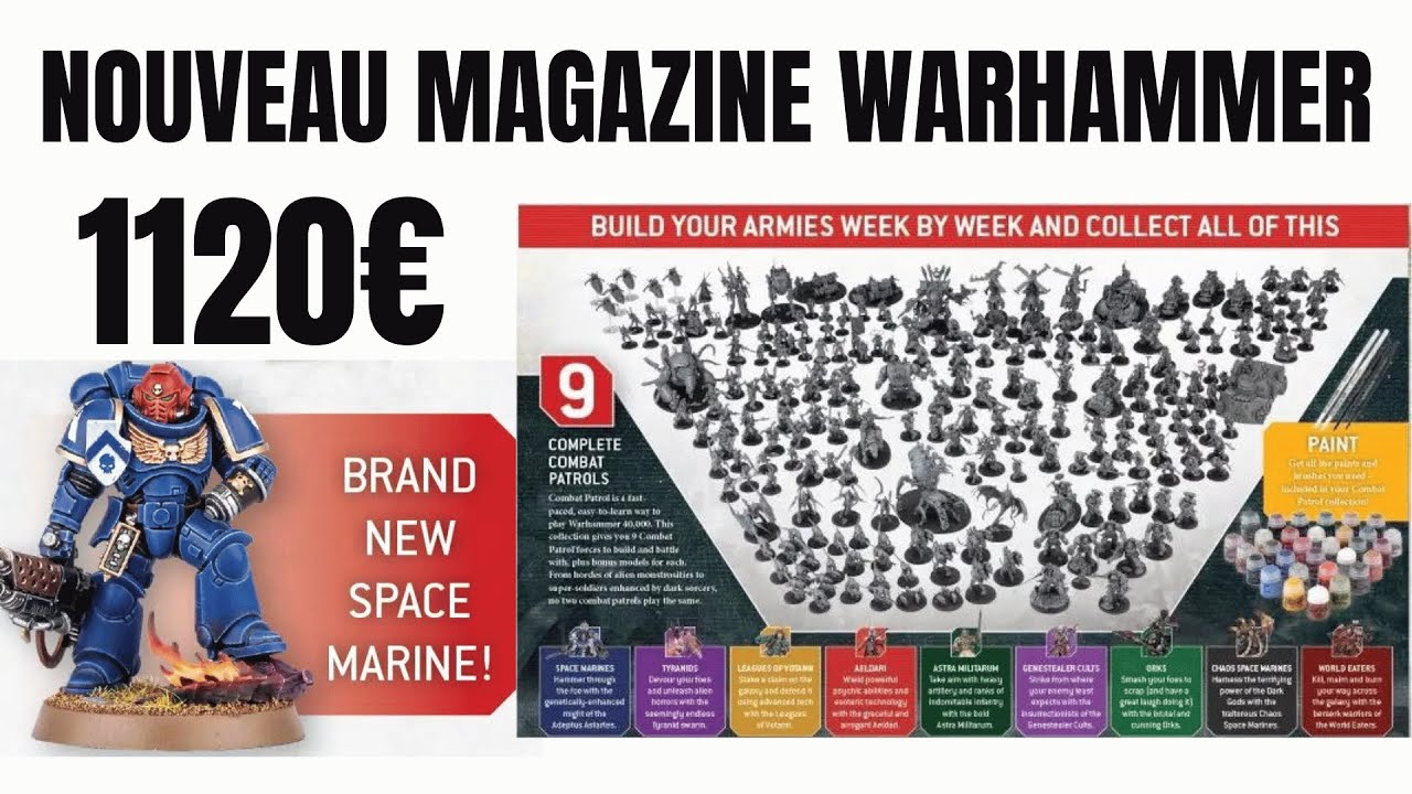 MAGAZINE COMBAT PATROL ! Toutes les Figurines Dévoilé ! Arnaque ou Pas ?