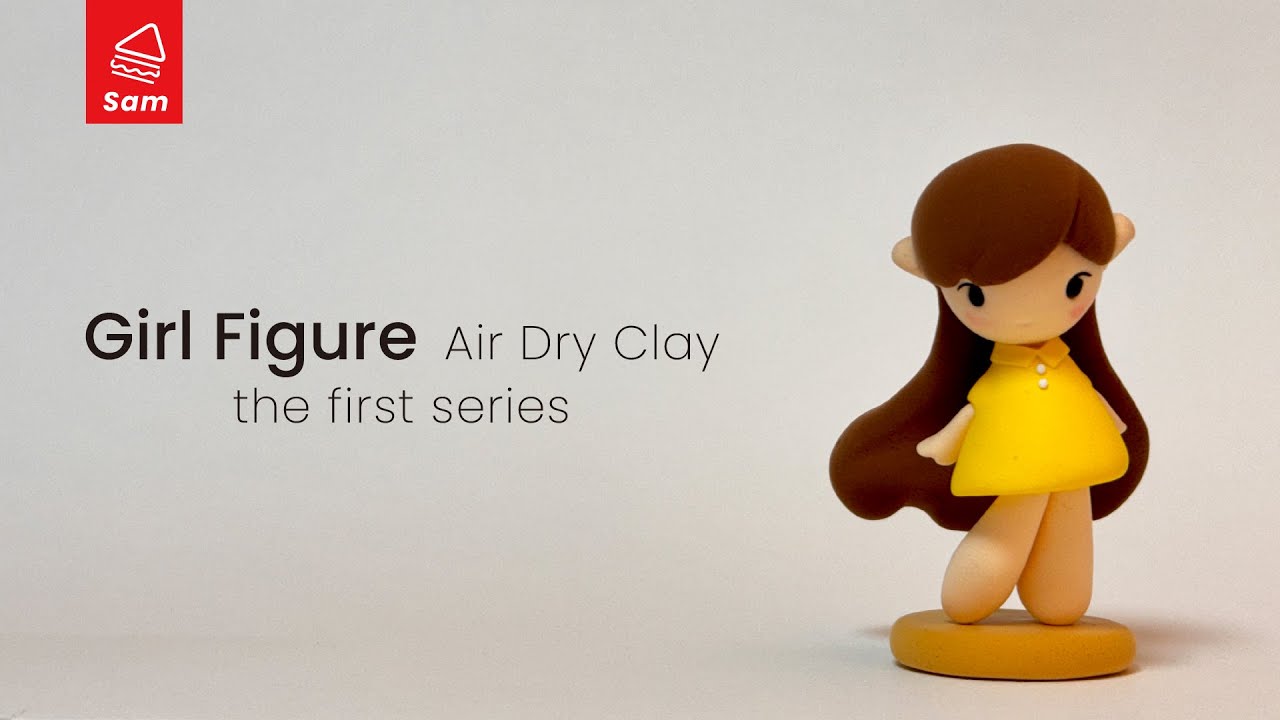 [Girl Series] the first figure | soft clay making tutorial