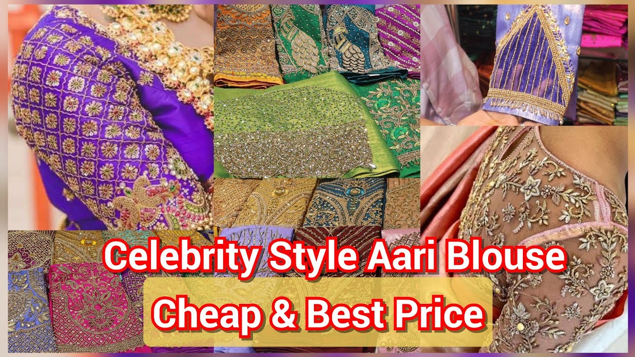 3 Aari Bridal Blouse Rs. 999 | Trendy celebrity style K2 Boutique