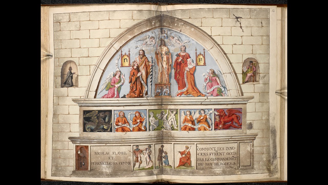Une vie, une œuvre - Nicolas Flamel et Le Livre des figures hiéroglyphiques